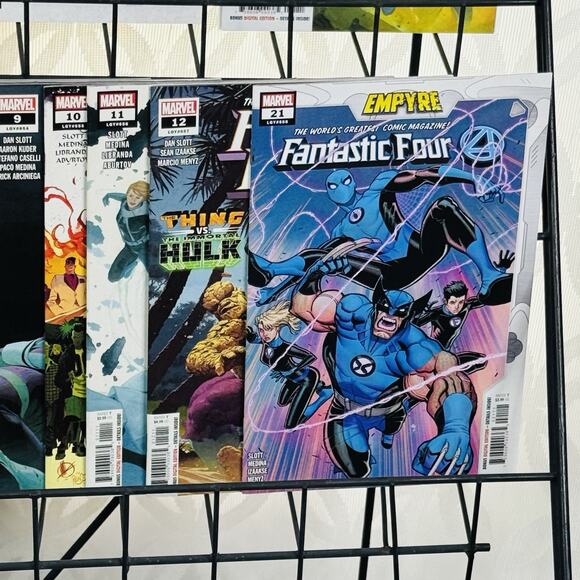 Fantastic Four 1-5 7-12 21 Prodigal Sun & Wedding Special Lot Vs Dr Doom Vol 6 - Picture 11 of 16